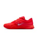Nike Zoom Vapor Pro 3 HC Premium HQ2550-600 Bright Crimson/Metallic Silver Ladies Tennis Shoe