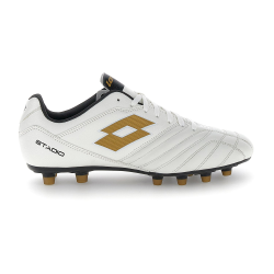 Lotto Stadio 300 III FG 214602 White Mens Football Boots