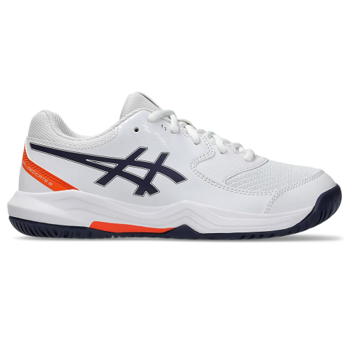 Asics Gel Dedicate 1044A077-104 White Junior Tennis Shoes
