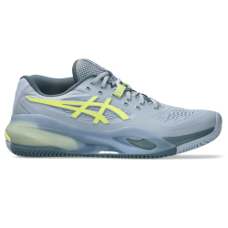 Asics Gel Resolution X GS 1044A081-402 Grey Blue Junior Tennis Shoes
