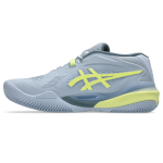 Asics Gel Resolution X GS 1044A081-402 Grey Blue Junior Tennis Shoes