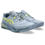 Asics Gel Resolution X GS 1044A081-402 Grey Blue Junior Tennis Shoes