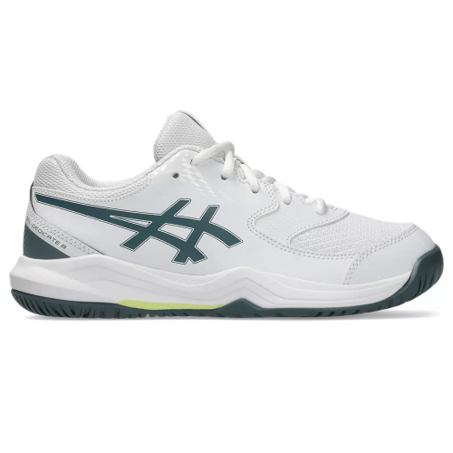 Asics Gel Dedicate 8 GS 1044A077-108 White Junior Tennis Shoes