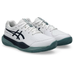 Asics Gel Resolution X Clay GS 1044A080-103 White Junior Tennis Shoes Asics Gel Resolution X Clay GS 1044A080-103 White Junior Tennis Shoes