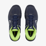 Head revolt pro 4.5 275205 navy/lime junior tennis shoes