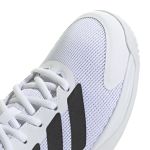 Adidas Barriacde K KI3607 White Junior Tennis Shoes