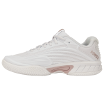 K-Swiss Hypercourt Express Allcourt 84603-190 White/Rose Junior Tennis Shoes K-Swiss Hypercourt Express Allcourt 84603-190 White/Rose Junior Tennis Shoes