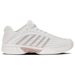 K-Swiss Hypercourt Express Allcourt 84603-190 White/Rose Junior Tennis Shoes