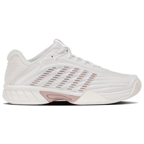 K-Swiss Hypercourt Express Allcourt 84603-190 White/Rose Junior Tennis Shoes K-Swiss Hypercourt Express Allcourt 84603-190 White/Rose Junior Tennis Shoes