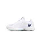 Wilson Rush Pro JR L WR337580 White Junior Tennis Shoes Wilson Rush Pro JR L WR337580 White Junior Tennis Shoes