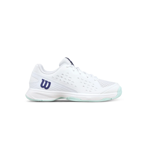 Wilson Rush Pro JR L WR337580 White Junior Tennis Shoes Wilson Rush Pro JR L WR337580 White Junior Tennis Shoes