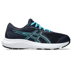 Asics Contend 9 1014A337-406 Midnight Junior Running Shoes