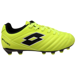 Lotto Stadio 705 FG Safety Yellow Junior Football Boots