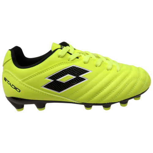 Lotto Stadio 705 FG Safety Yellow Junior Football Boots Lotto Stadio 705 FG Safety Yellow Junior Football Boots
