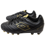 Lotto Stadio 705 FG Black Junior Football Boots Lotto Stadio 705 FG Black Junior Football Boots
