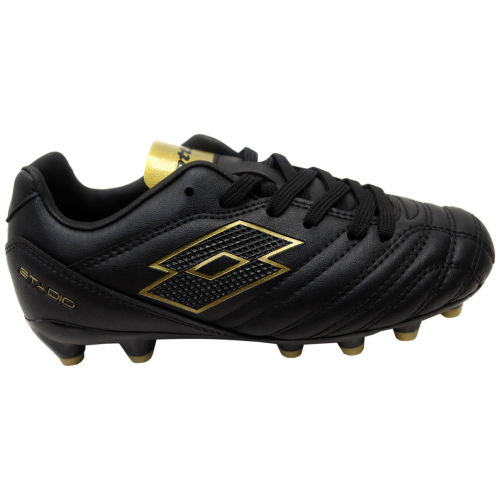 Lotto Stadio 705 FG Black Junior Football Boots Lotto Stadio 705 FG Black Junior Football Boots