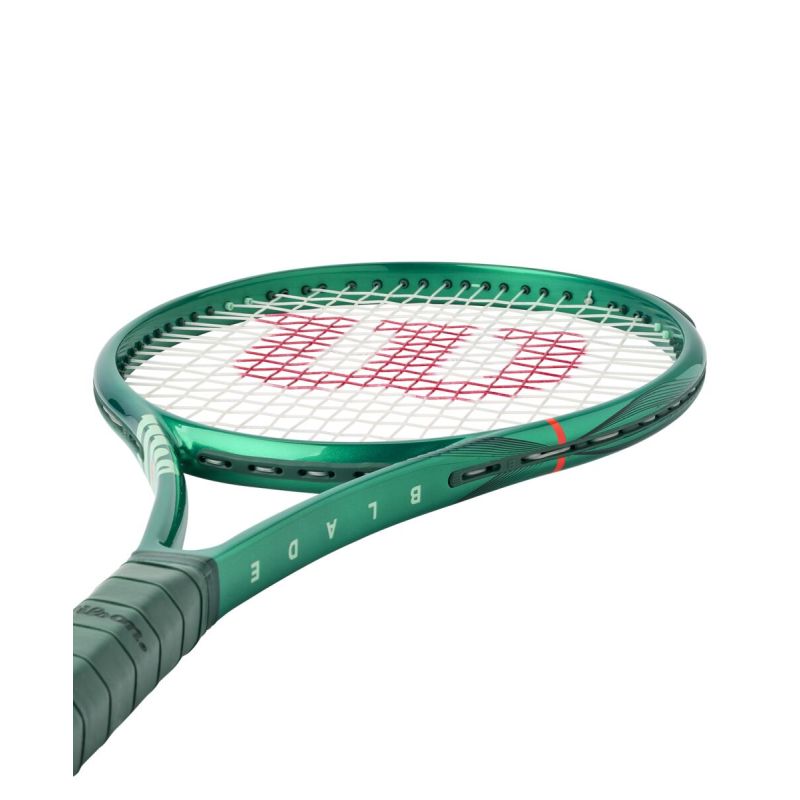 Shop the Wilson Blade 100 16X19 V10 Tennis Racquet | Tennis Ranch All Sport