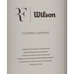 Wilson RF 01 Hall Of Fame Tennis Racquet Collectors Edition Wilson RF 01 Hall Of Fame Tennis Racquet Collectors Edition