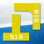 FCX Pickleball Court Markers