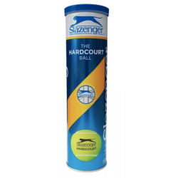 SLAZENGER Hardcourt Tennis Balls 4 Ball Tin