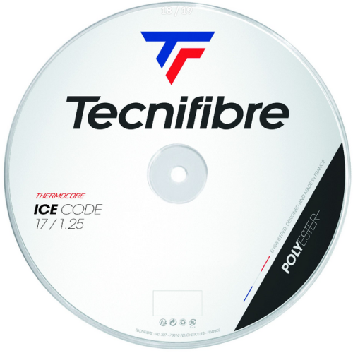Tecnifibre Icecode 1.25mm 200m Reel White Tennis String Tecnifibre Icecode 1.25mm 200m Reel White Tennis String