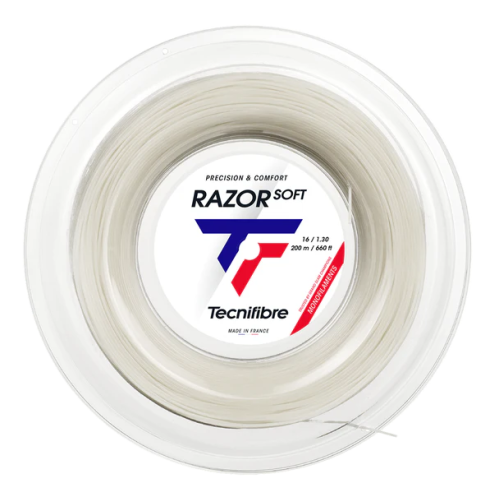 Tecnifibre Razor soft 1.20mm 200m reel white