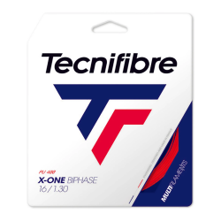 Tecnifibre X1 Biphase 1.30mm 12.2m set Red