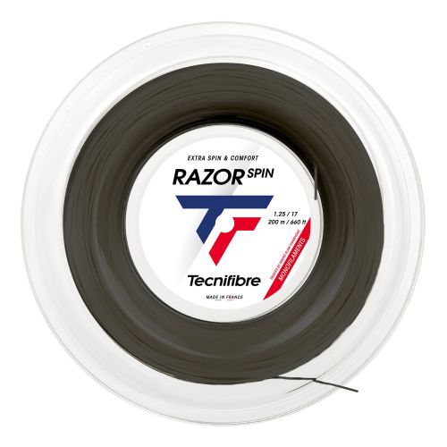 Tecnifibre Razorspin 1.25mm 200m Reel Tecnifibre Razorspin 1.25mm 200m Reel