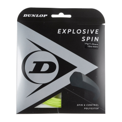 Dunlop Explosive Spin 1.30mm 12m Set Yellow