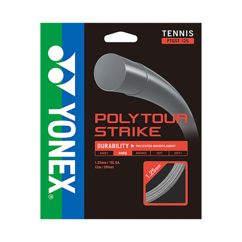 YONEX Polytour Strike 1.25MM 12M Grey Packet
