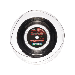 Yonex poly tour fire 1.25mm black 200m reel
