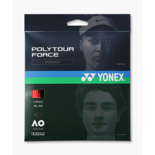 Yonex Poly Tour Force 1.25mm 12m set Red
