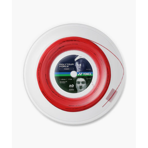 Yonex Poly Tour Force 1.20mm 200m Reel Red