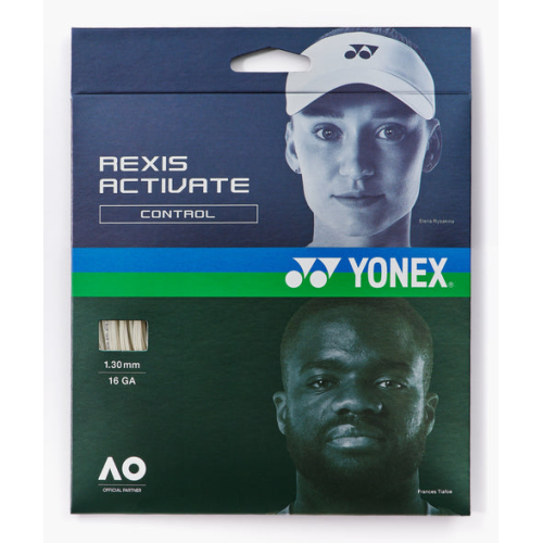 Yonex Rexis Activate 1.30mm 12m set White Yonex Rexis Activate 1.30mm 12m set White