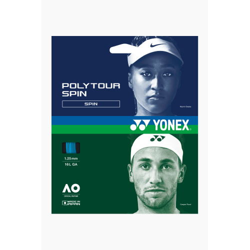 Yonex Poly Tour Spin 1.25mm 12m Set Cobalt Blue