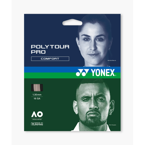 Yonex Poly Tour Pro 1.30mm 12m Set Warm Gray Yonex Poly Tour Pro 1.30mm 12m Set Warm Gray