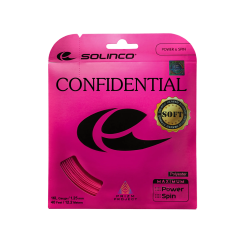 Solinco Confidential Soft 1.25mm 12.2m Set – Pink