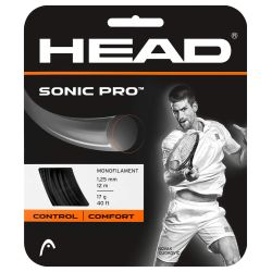 HEAD Sonic Pro 1.25 mm 12 m Set – Black