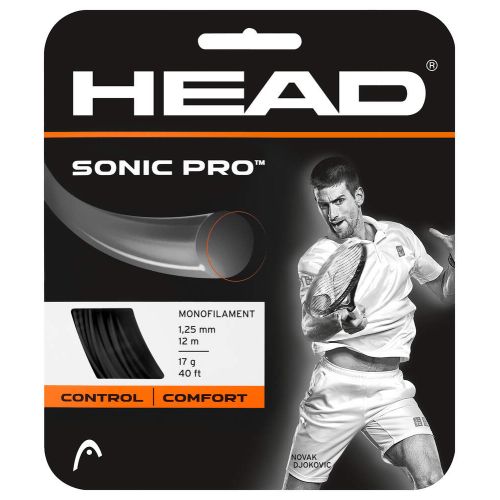 HEAD Sonic Pro 1.25 mm 12 m Set – Black HEAD Sonic Pro 1.25 mm 12 m Set – Black