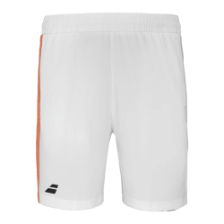 Babolat Play Short White/Orange Boys Tennis