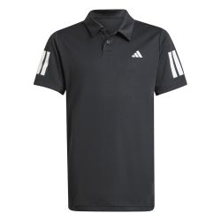Adidas Club 3‑Stripe Polo – JI9263 Black (Junior Boys)