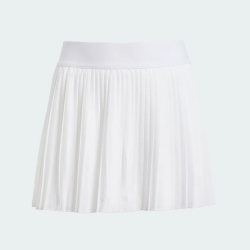 Adidas Club Pleat Skirt JC6727 White Girls Tennis Skirt