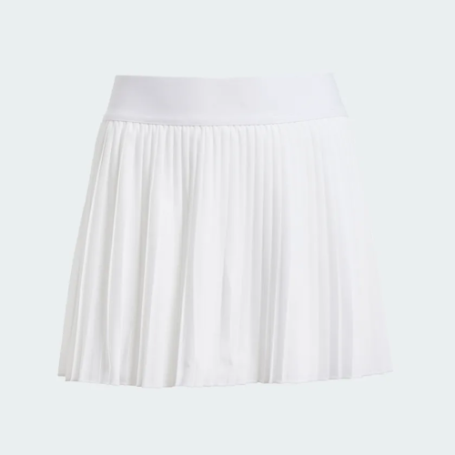 Adidas Club Pleat Skirt JC6727 White Girls Tennis Skirt Adidas Club Pleat Skirt JC6727 White Girls Tennis Skirt
