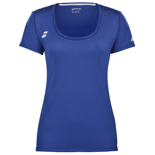 Babolat Play Cap Sleeve Sodalite Blue Girls Tennis Top Babolat Play Cap Sleeve Sodalite Blue Girls Tennis Top