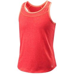 Wilson Competition Tank WRA783501 Cayenne Girls Tank