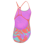 Speedo All Over Lane Line Back 8/00350018093 Kaluna Floral Girls Swimmers