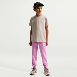 Nike Embroidered Futura T-Shirt FZ5177-236 Cream Junior