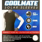 Coolmate Solar Sleeves White