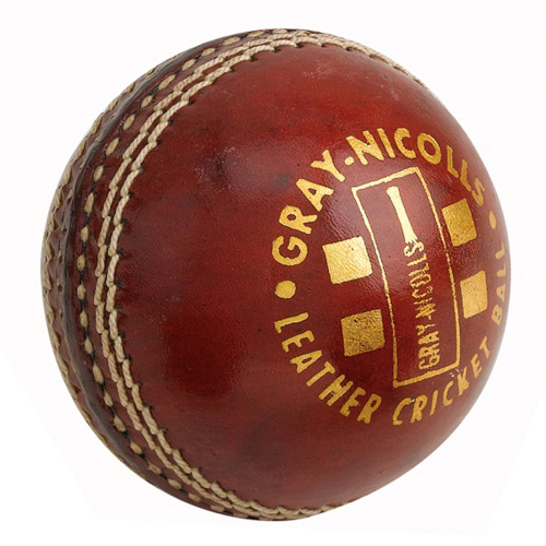 Gray-Nicolls Red Club 2-Piece Cricket Ball 142g Gray-Nicolls Red Club 2-Piece Cricket Ball 142g