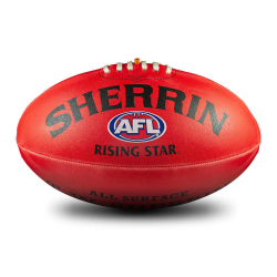 SHERRIN AFL Synthetic Football – Size 3 Red